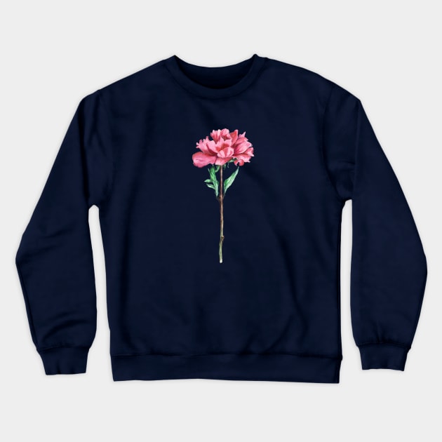 Peony Crewneck Sweatshirt by Bridgetdav